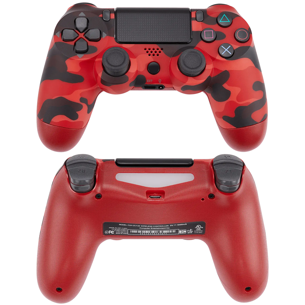 DoubleShock 4 Wired Controller für Playstation 4 (Red Camo)