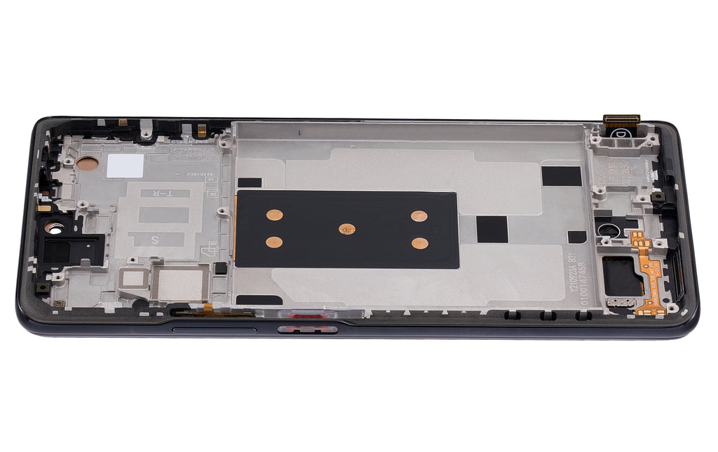 LCD-Display mit Rahmen für Xiaomi 11T (Aftermarket: Incell) (Meteorite Gray)