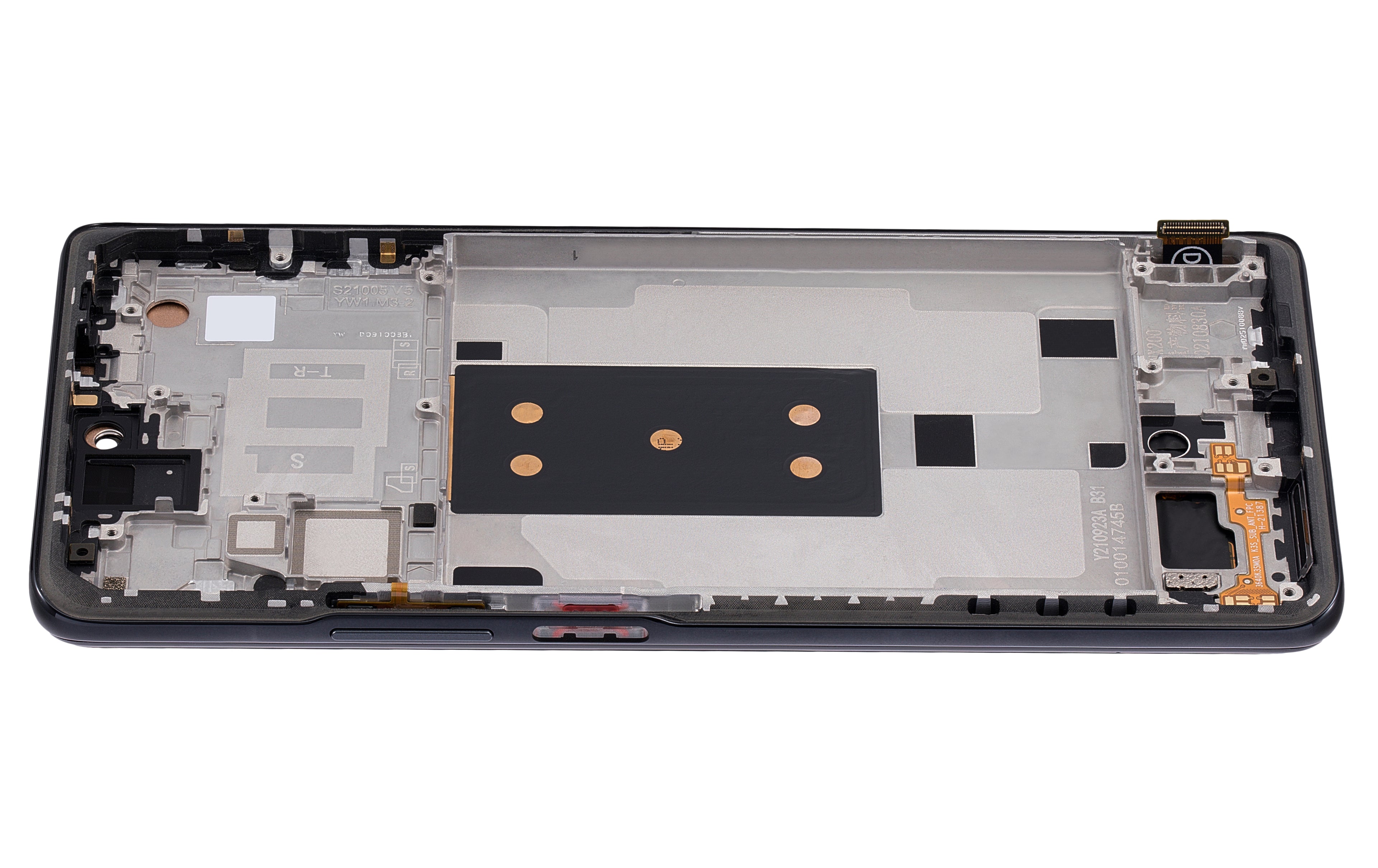 LCD-Display mit Rahmen für Xiaomi 11T (Aftermarket: Incell) (Meteorite Gray)