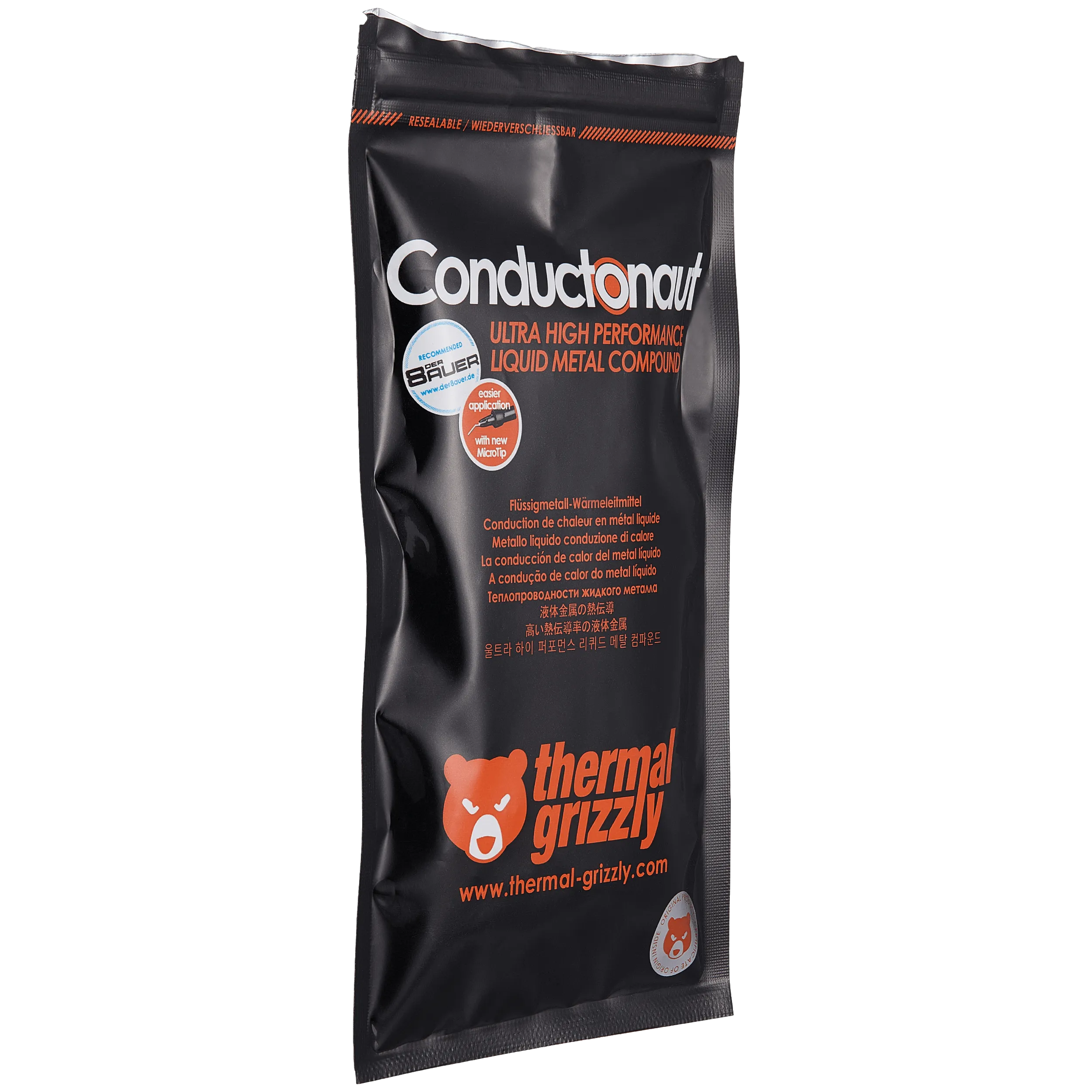 Thermal Grizzly Conductonaut - Liquid Metal Thermal Paste für CPU & GPU Cooling (1 Gram)