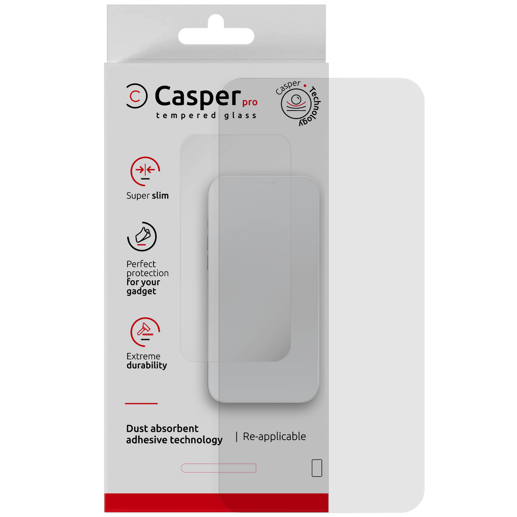 Casper Pro Temperglas klar für Samsung Galaxy S24+/S25+ (1x)