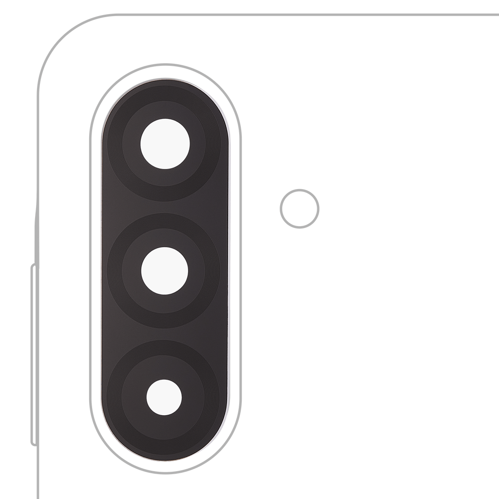 Kameralinse hinten (Glass Only) mit Adhesive für Samsung Galaxy A26 5G (A266 / 2025)