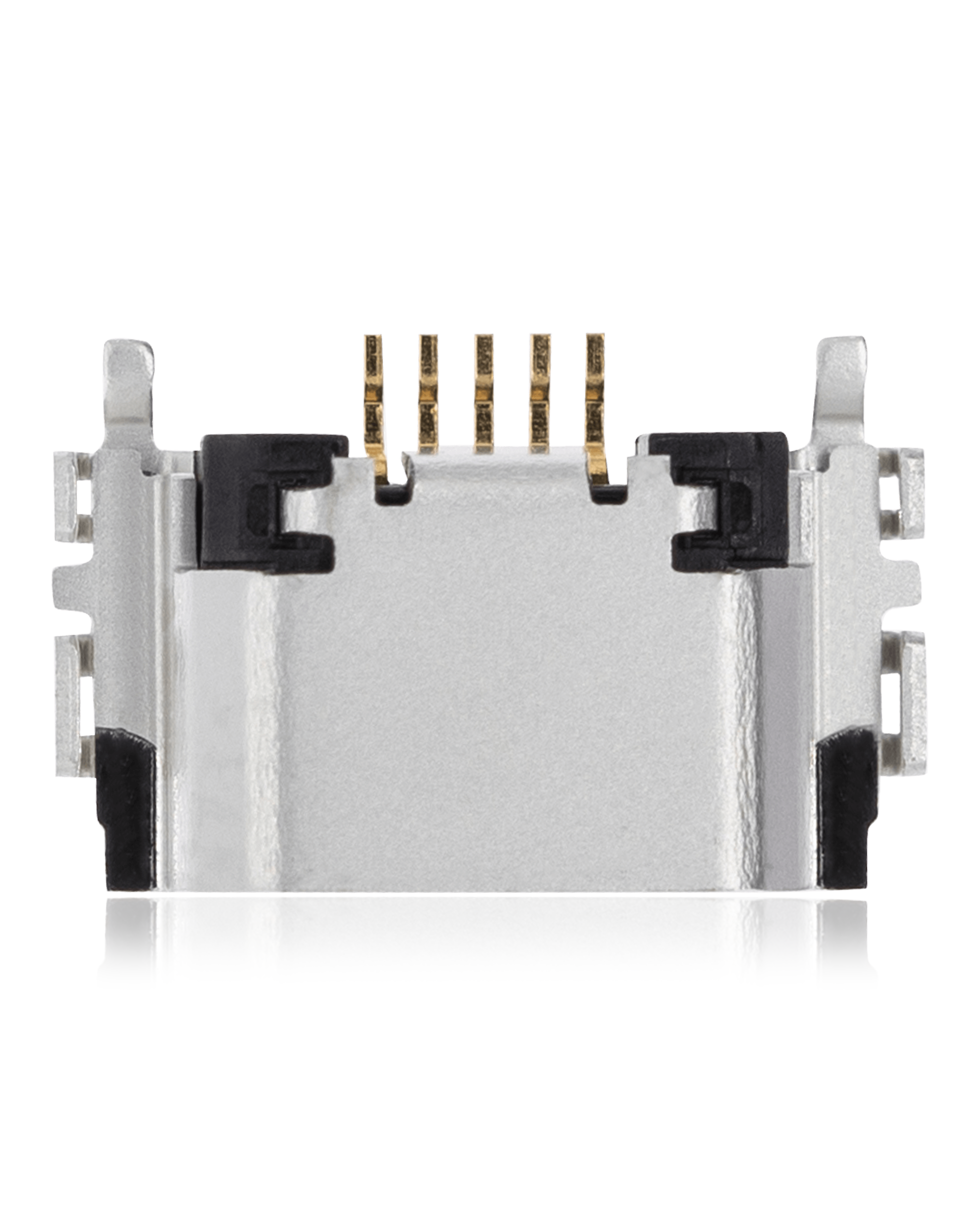 Charging Port – Soldering Required – 05 Pin – Micro B – 6 Anchors (C243)
