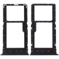 Dual Sim Card Tray für Samsung Galaxy A06 5G (A066 / 2025) (Schwarz)