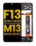 LCD Display with Frame for Samsung Galaxy F13 (E135 / 2022) / M13 (M135 / 2022) (Refurbished) (All Colors)
