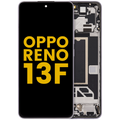 OLED-Display mit Rahmen für Oppo Reno13 F 4G / 5G (Refurbished) (Plume Purple)
