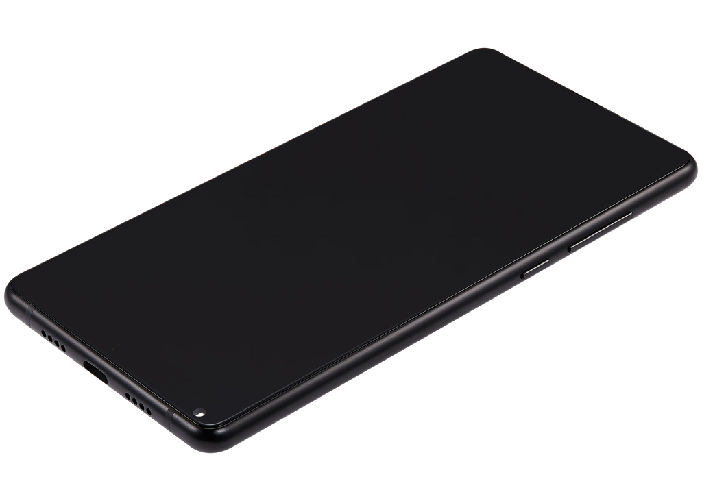 LCD-Display mit Rahmen für Xiaomi Mi Mix 2 (Aftermarket Plus) (Schwarz)