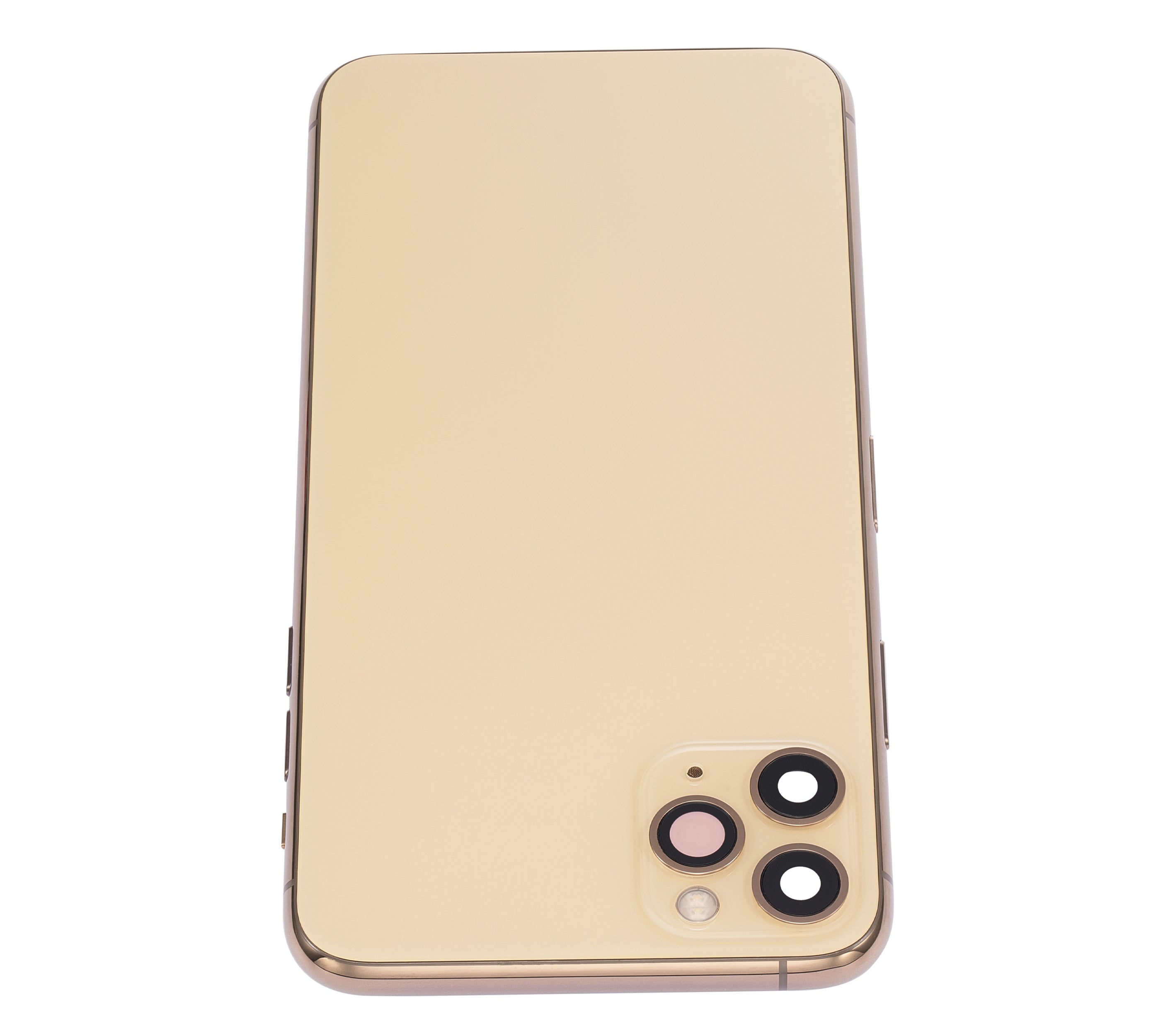 Backcover/Rahmen m. Kleinteilen f. iPhone 11 Pro Max Gold (o. Logo) Aftermarket+