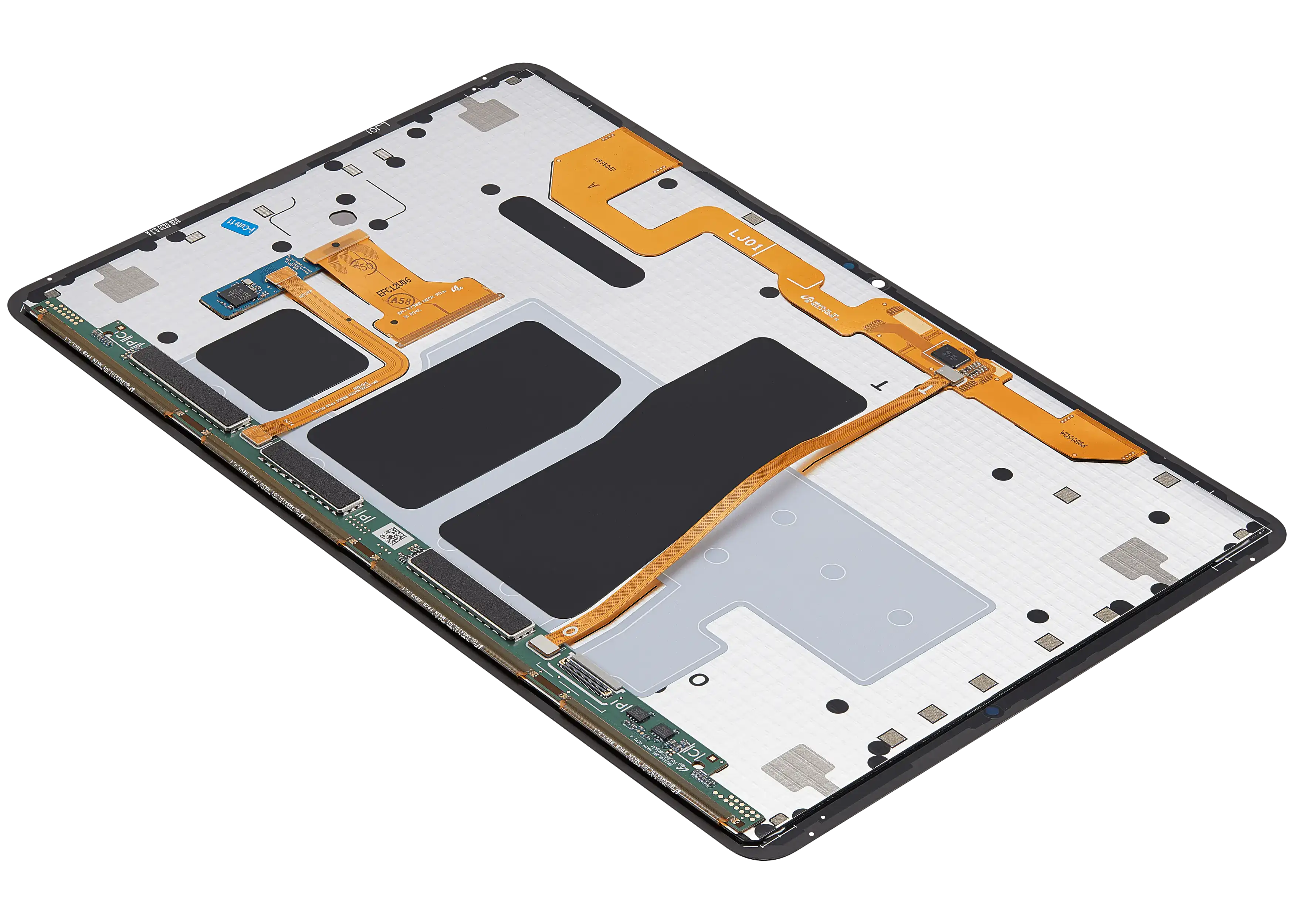 OLED-Display ohne Rahmen für Samsung Galaxy Tab S11 11"（X730 / X736) (2025) (Refurbished) (Schwarz)