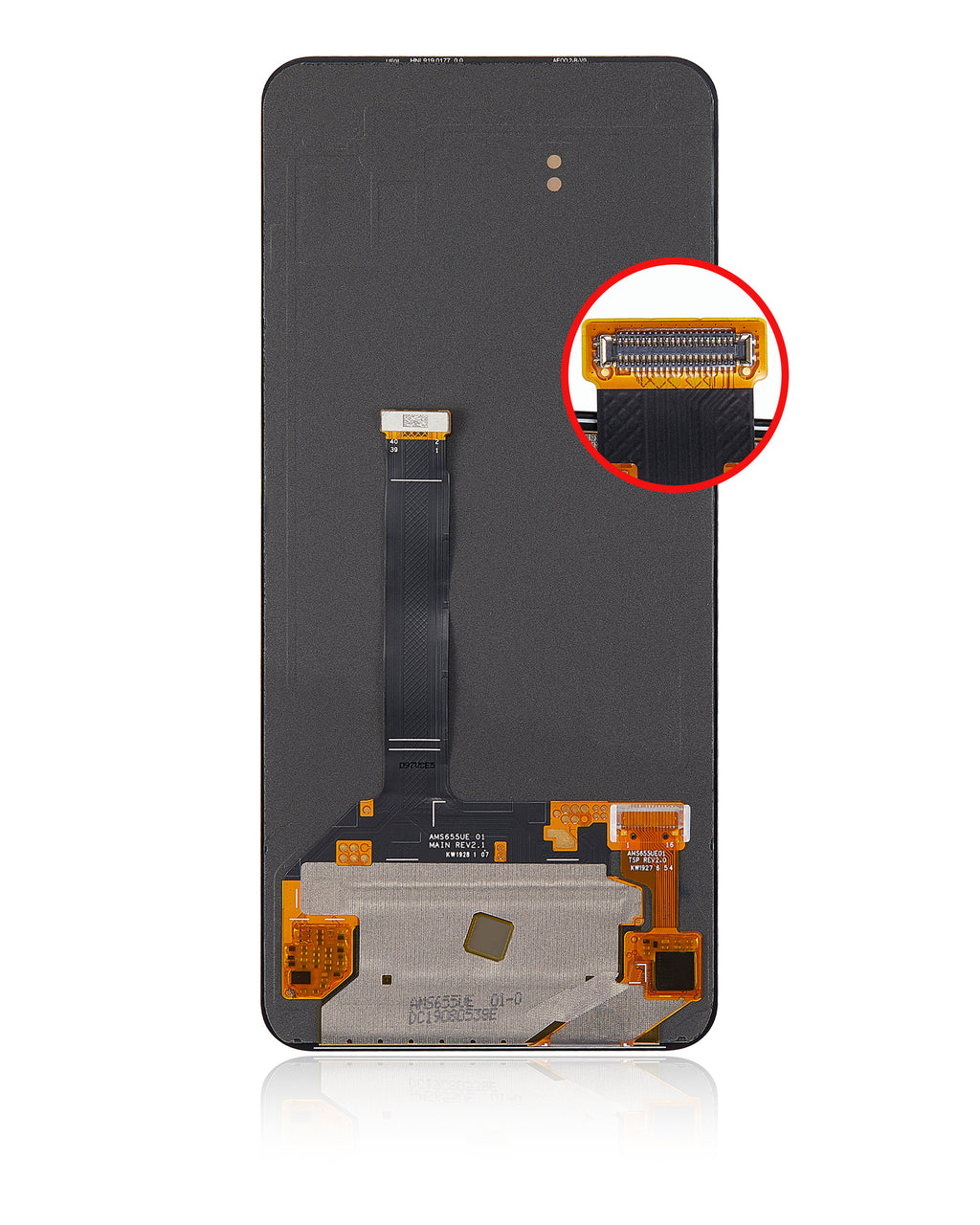 OLED-Display ohne Rahmen für OPPO Reno 2 (Refurbished) (Alle Farben)
