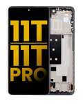 OLED-Display mit Rahmen für Xiaomi 11T / 11T Pro (Refurbished) (Meteorite Gray)