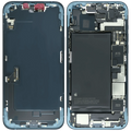 Midframe/Rahmen mit Logic Board / Akku (128 GB) für iPhone 14 Plus (Service Pack) (Midnight)