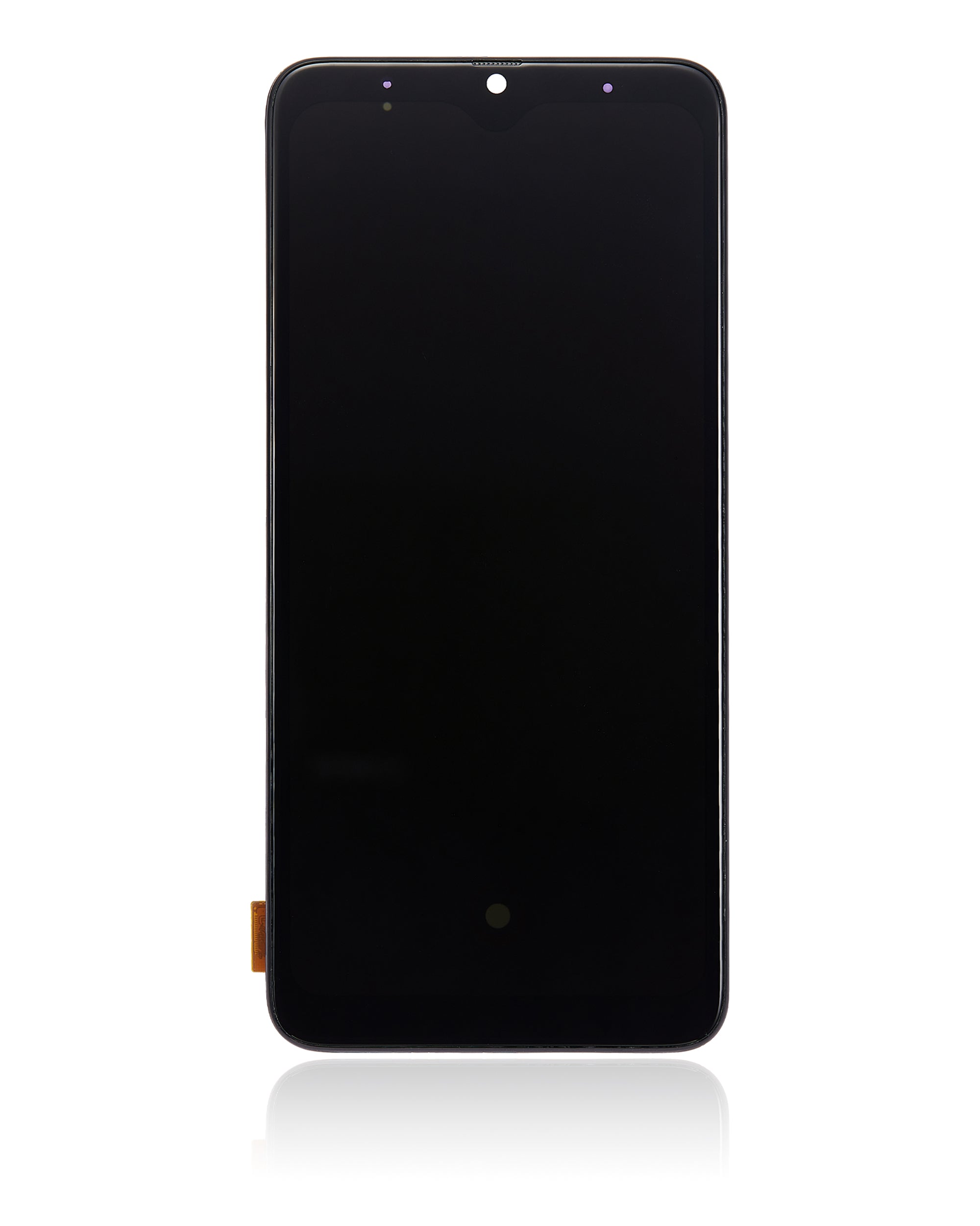 OLED-Display mit Rahmen für Samsung Galaxy A70 (A705 / 2019) (6.33") (Aftermarket Plus) (Alle Farben)