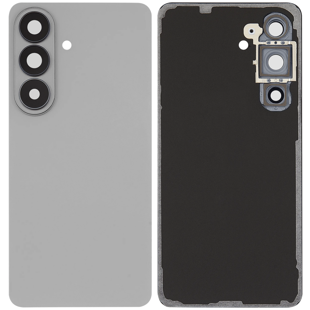 Backcover Glass mit Camera Lens für Samsung Galaxy S26 (Aftermarket Plus) (Silver Shadow)