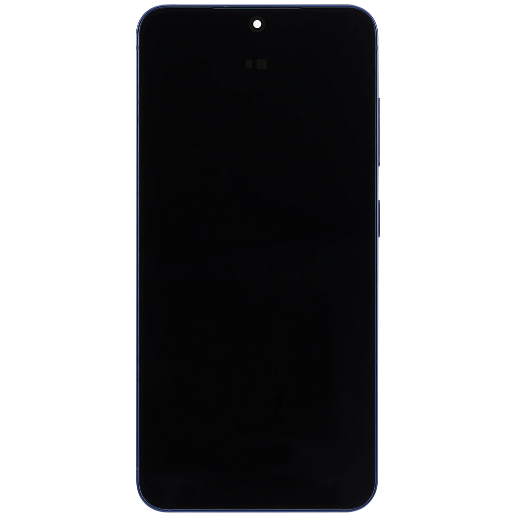 OLED-Display mit Rahmen für Samsung Galaxy S25 5G (US & International) (Aftermarket Plus) (Navy)
