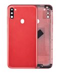 Back Cover with Camera Lens for Samsung Galaxy A11 (A115/2020) (International Version) (Aftermarket Plus) (Red)