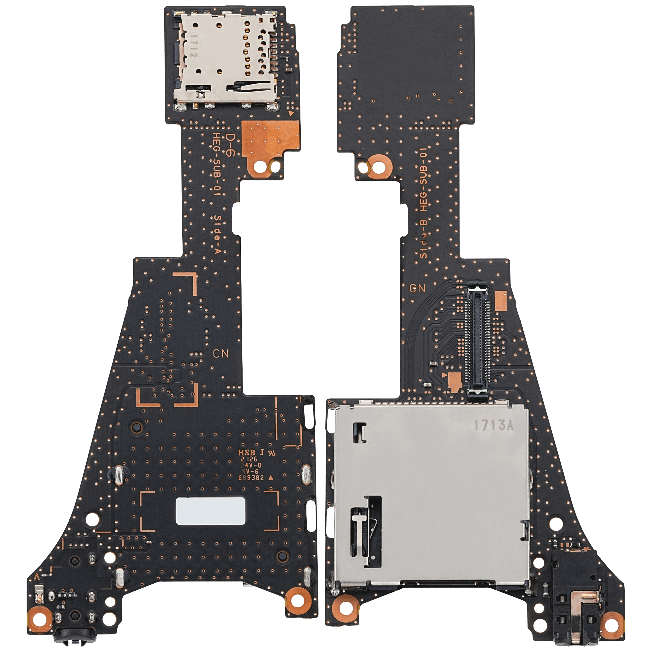 Headphone Jack / Game Card Slot / Micro SD Card Reader Board for Nintendo Switch OLED