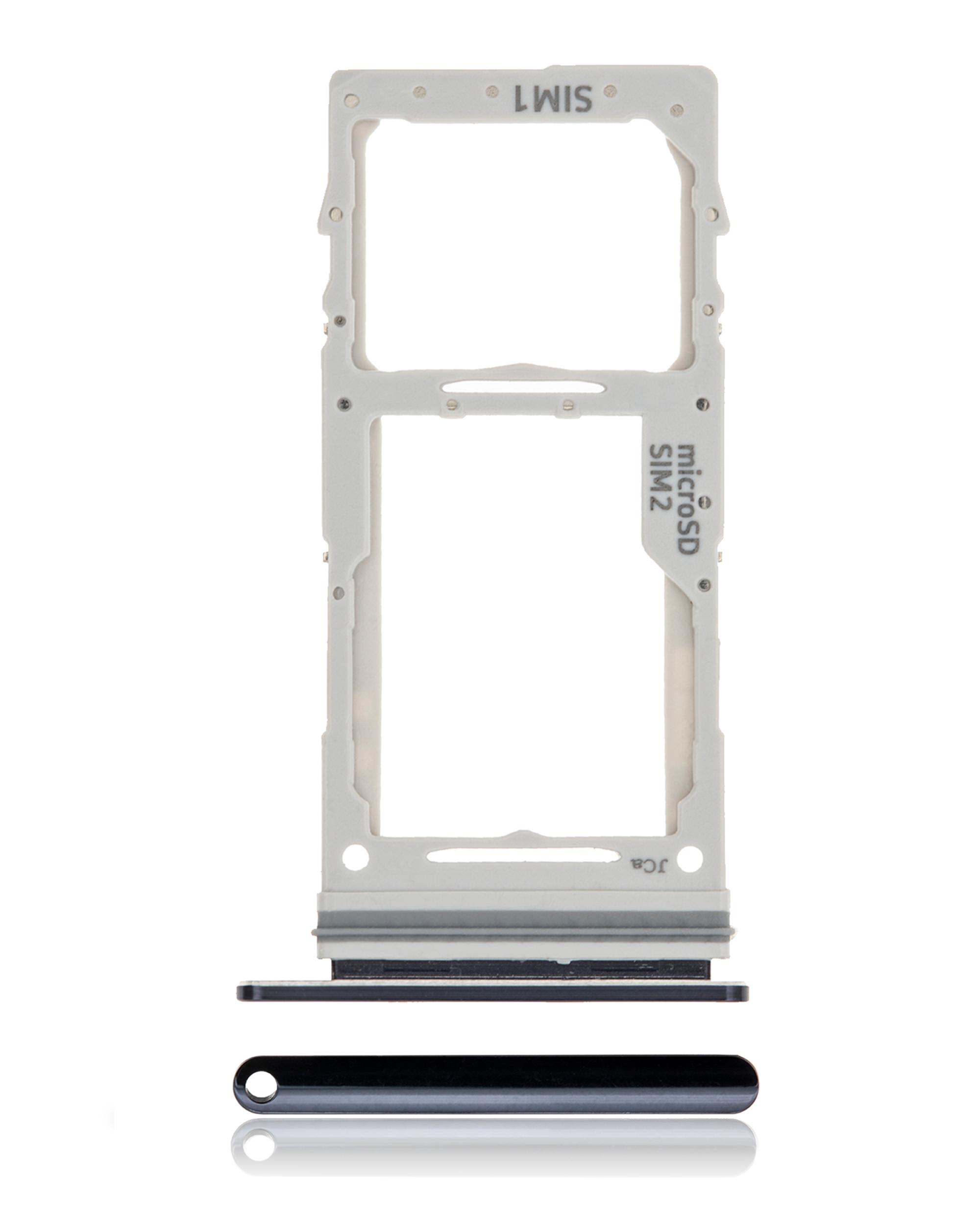 Dual-SIM-Kartenfach für Samsung Galaxy Note 10 Lite (Aura Black)