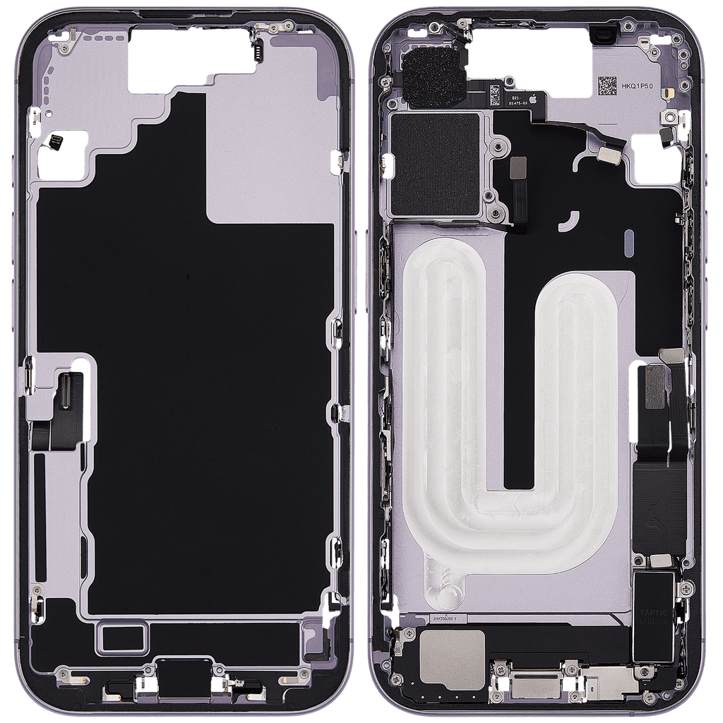 Original Apple-Ausbau B gebraucht – iPhone 17 US Version Rahmen Lavender