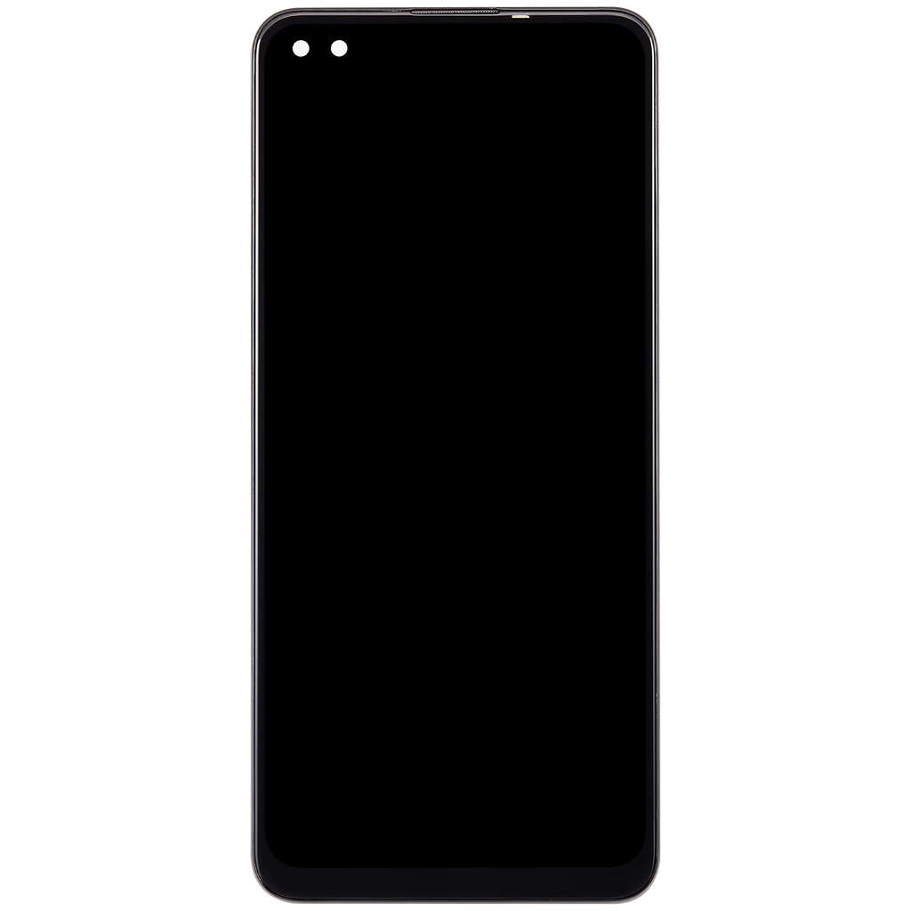 OLED-Display mit Rahmen Compatible für Oppo A93 (2020) (Refurbished) (Alle Farben)