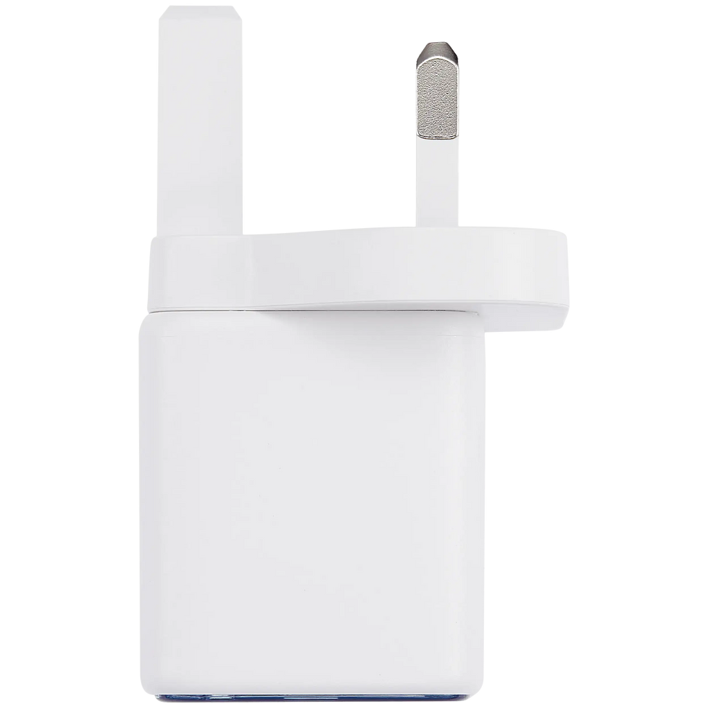 AmpSentrix 30W 2-in-1 USB-C / USB-A Wall Adapter (220V / UK Plug) (Ultramarine)