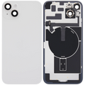 Backcover mit MagSafe Magnet & NFC & Blitz-Flexkabel für iPhone 14 Plus (gebrauchter OEM-Ausbau, Qualität C) (Starlight)