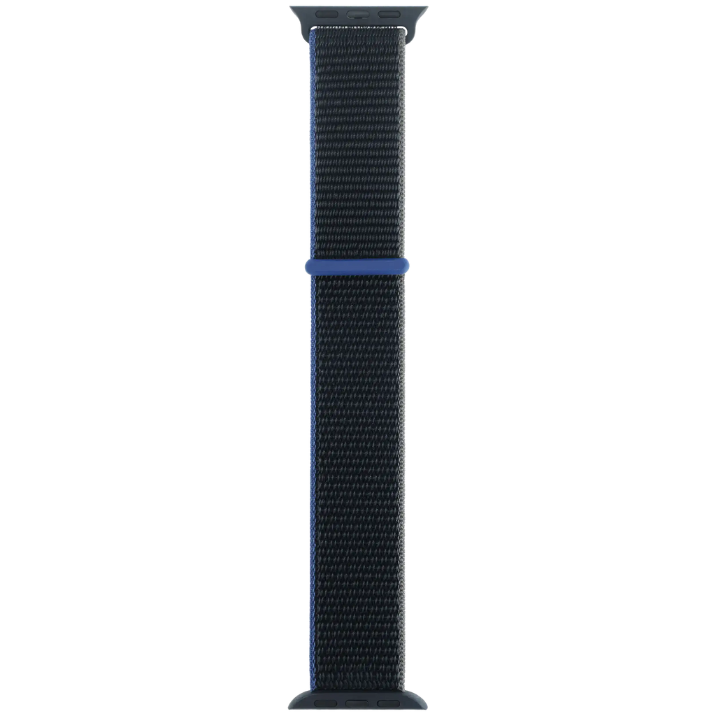 Apple Sport Loop Band für Apple Watch 40MM (Charcoal Blue) (Nike) (Service Pack)