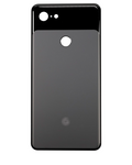 Backcover Glass für Google Pixel 3 XL (gebrauchter OEM-Ausbau: Grade New) (Schwarz)