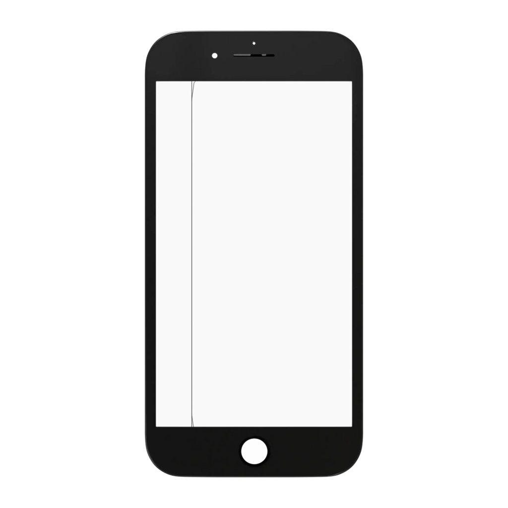 3 in 1 (Front Glass + Frame + OCA Pre-Installed) für iPhone 6 Plus (2 Pack) (Schwarz)