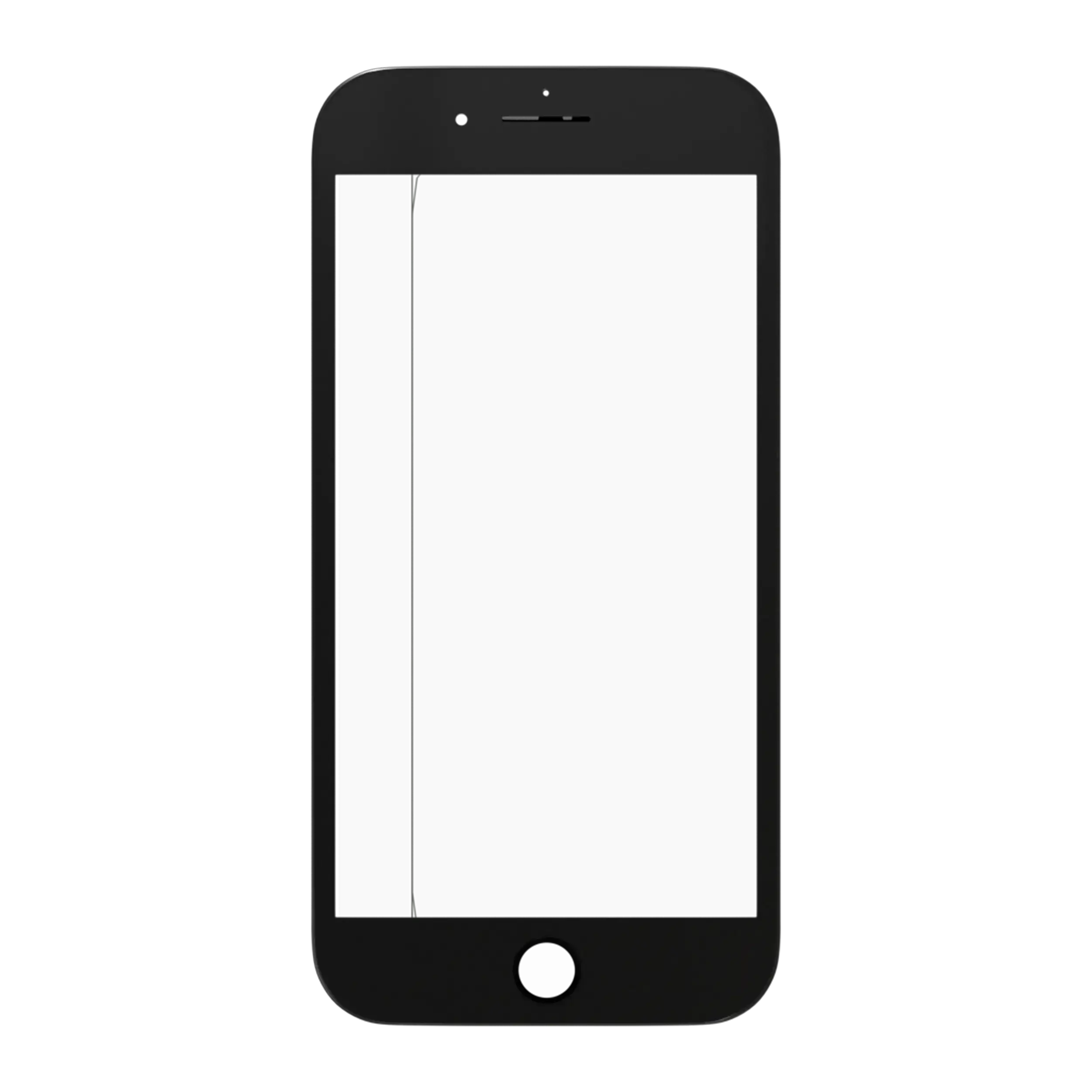 3 in 1 (Front Glass + Frame + OCA Pre-Installed) für iPhone 6 Plus (2 Pack) (Schwarz)