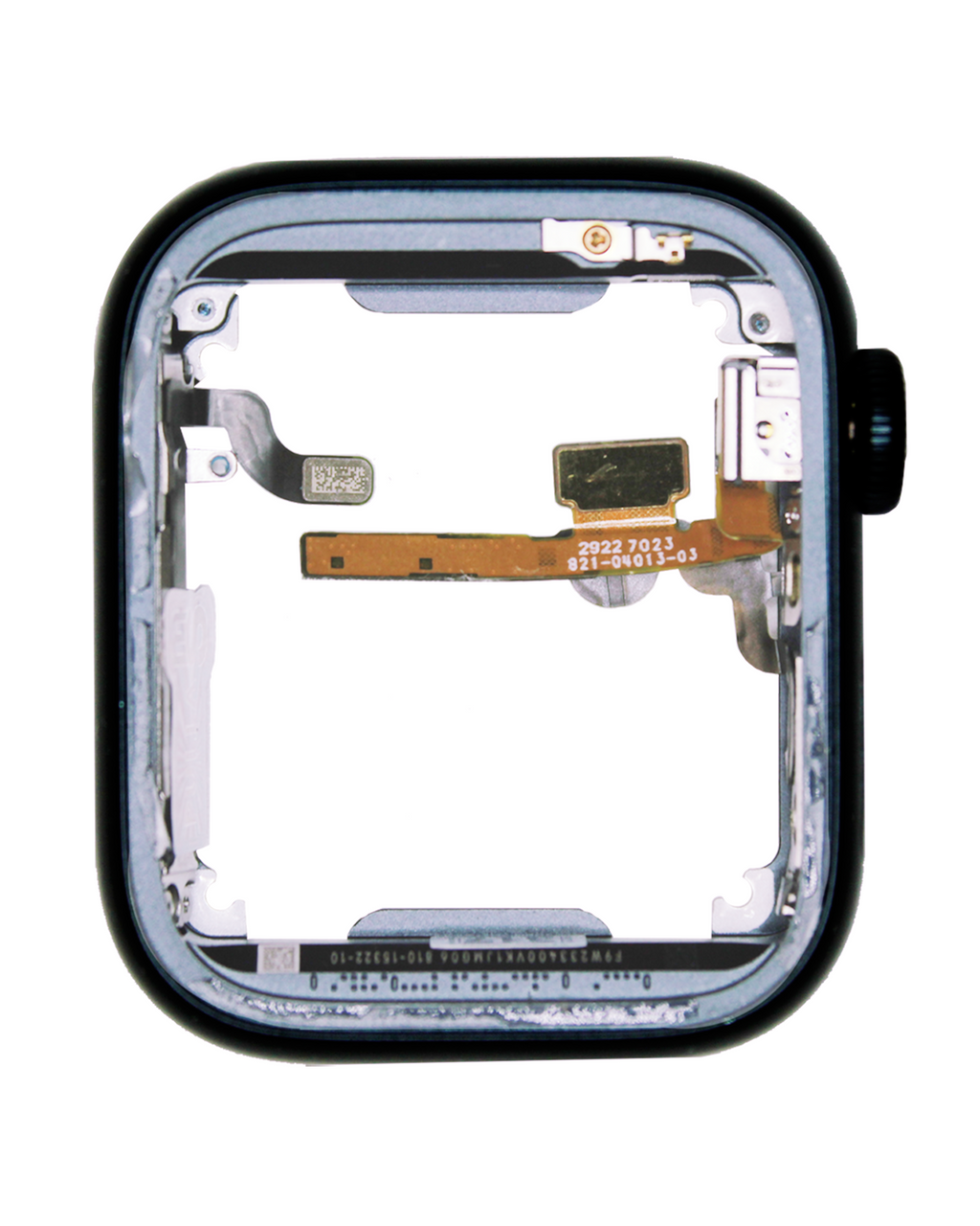 Backcover/Rahmen für Watch Series 8 (41MM) (GPS Version) (gebrauchter OEM-Ausbau, Qualität A) (Aluminum/Midnight)