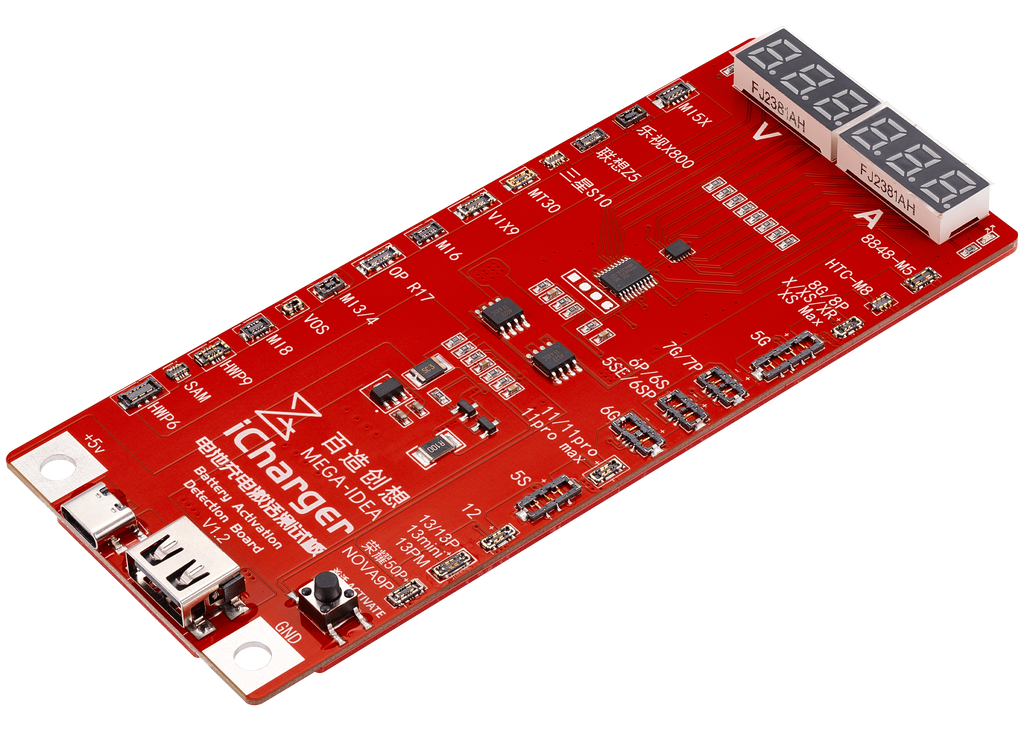 iCharger Akku Activation / Testing Board Version 3.0 (Qianli)