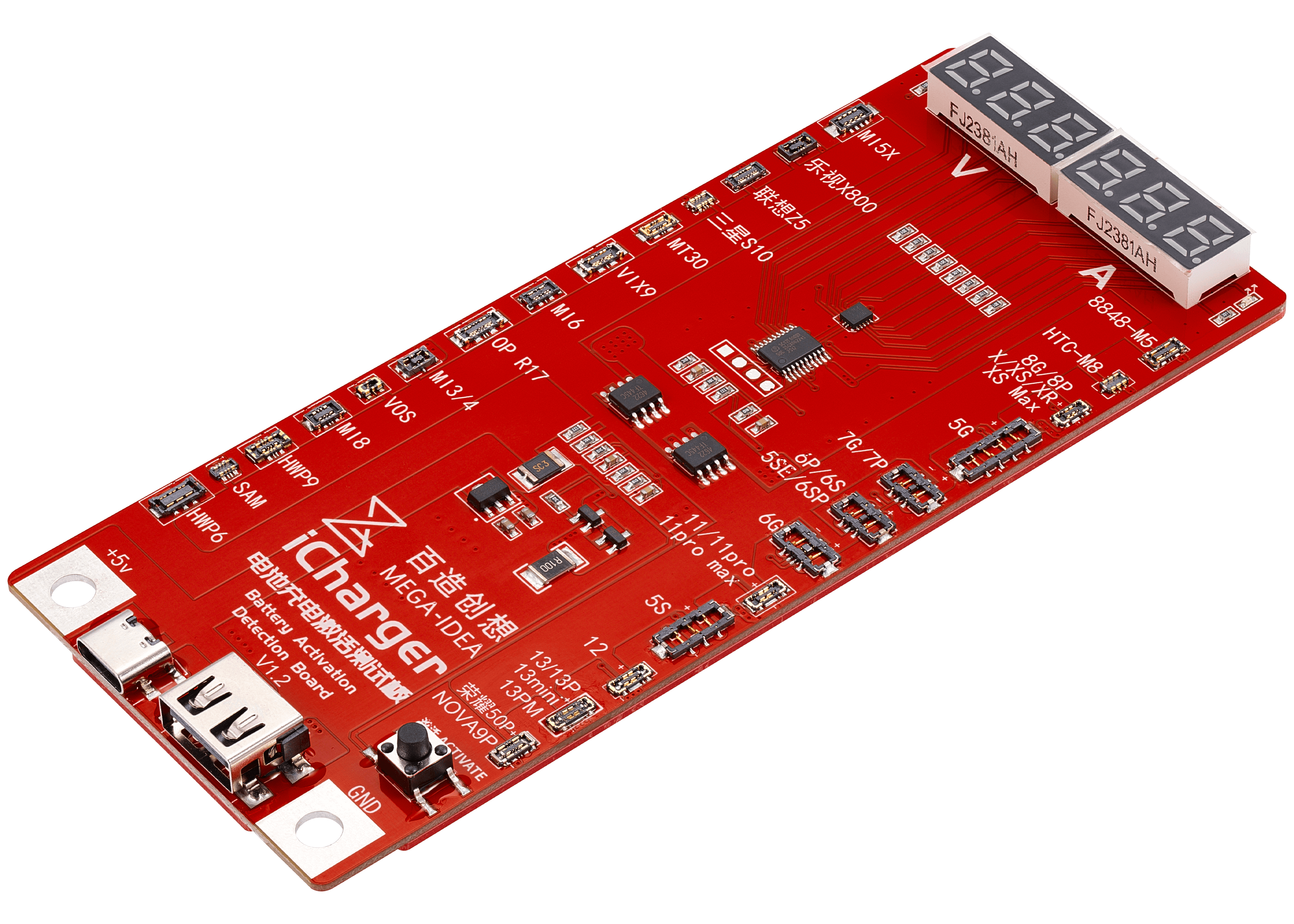 iCharger Akku Activation / Testing Board Version 3.0 (Qianli)