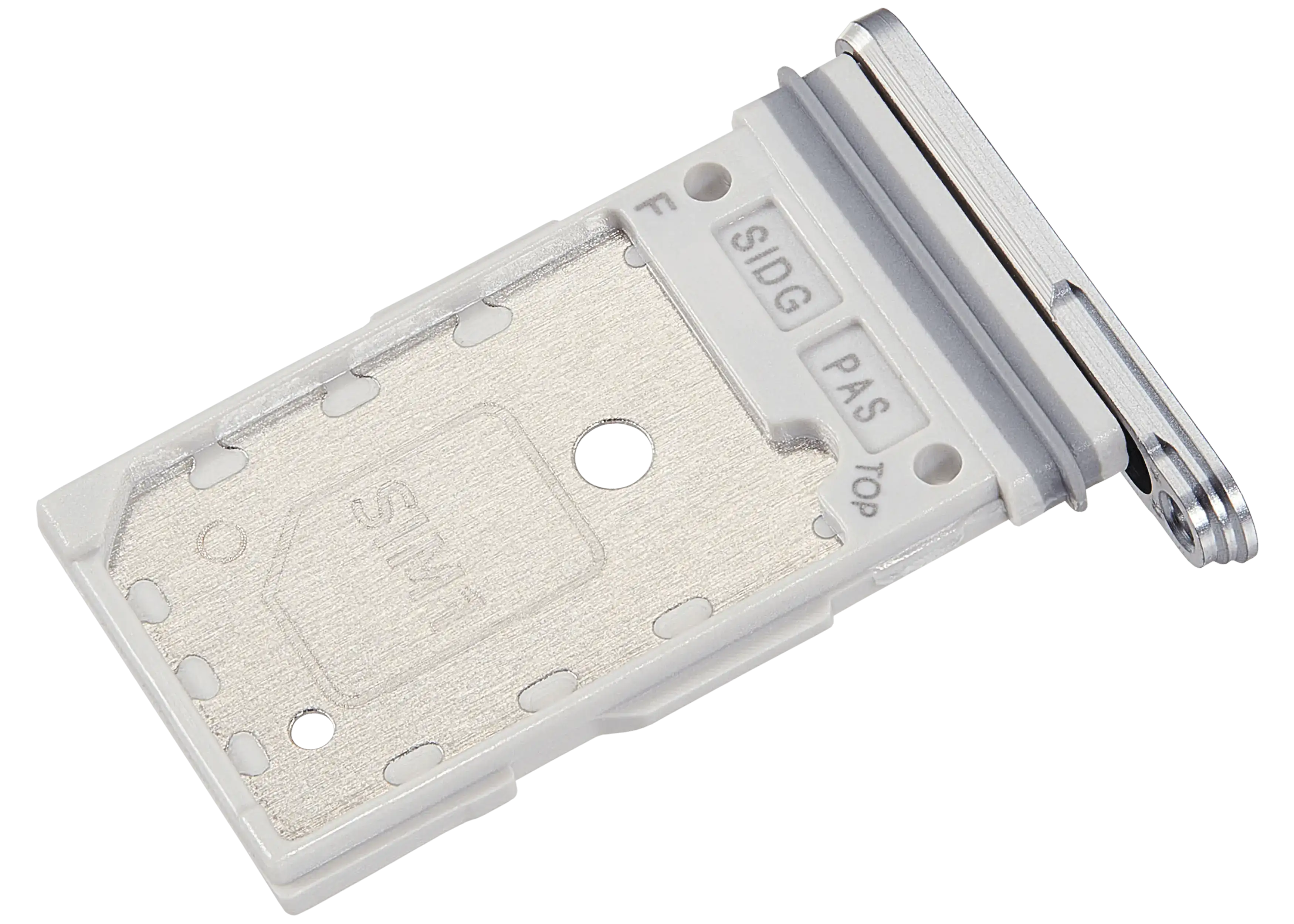 Dual Sim Card Tray für Samsung Galaxy S26 Plus (S947) (Silver Shadow)