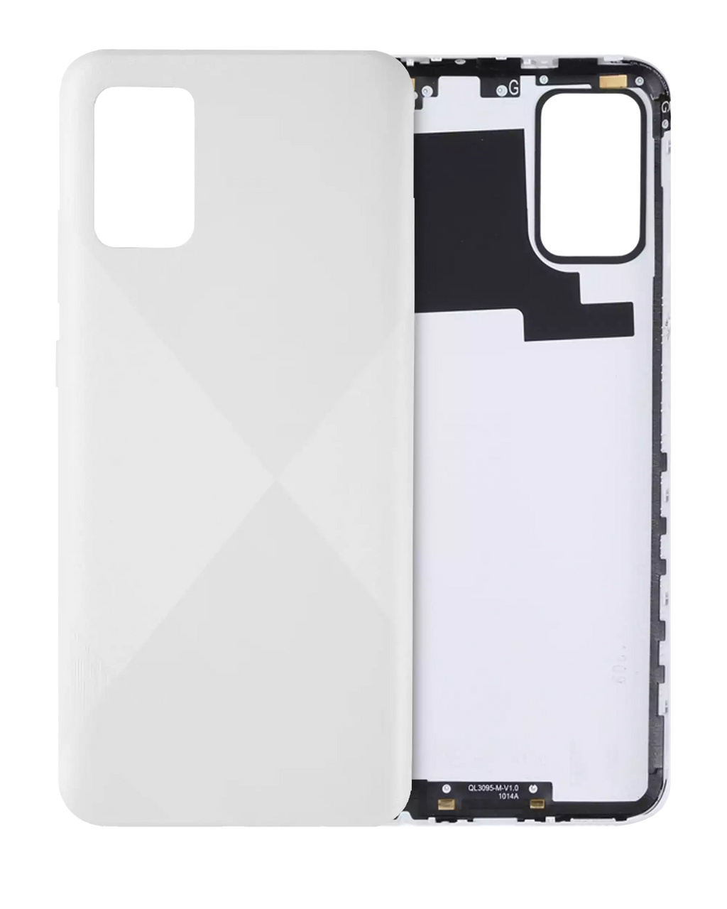Backcover für Samsung Galaxy A02S (A025 / 2020) (Service-Pack) (Weiß)