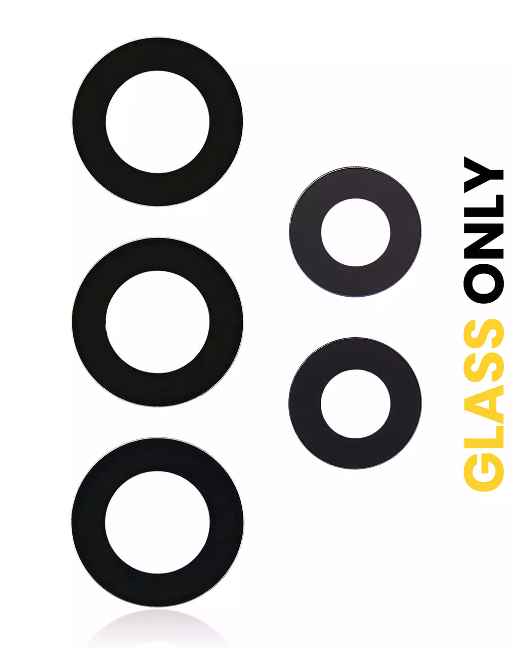 Rear Camera Lens (Glass Only) with Adhesive for Samsung Galaxy A53 5G (A536 / 2022) (Premium)