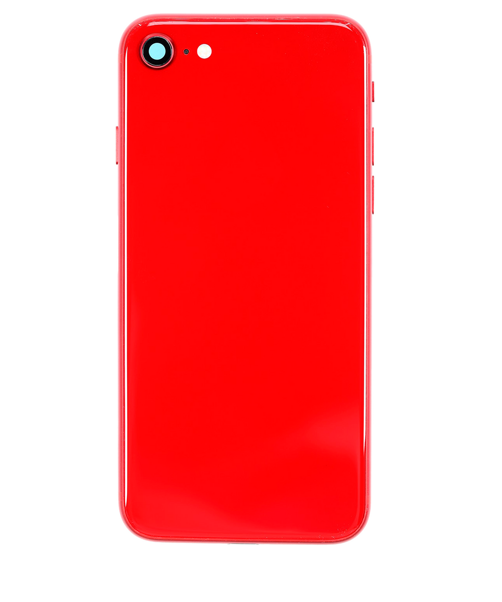 Backcover/Rahmen iPhone 8 Rot Kleinteile Aftermarket Plus ohne Logo