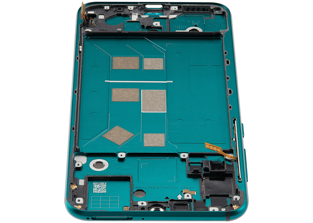 OLED-Display mit Rahmen für Huawei Nova 5 (2019) / Nova 5 Pro (2019) (Refurbished) (Grün)