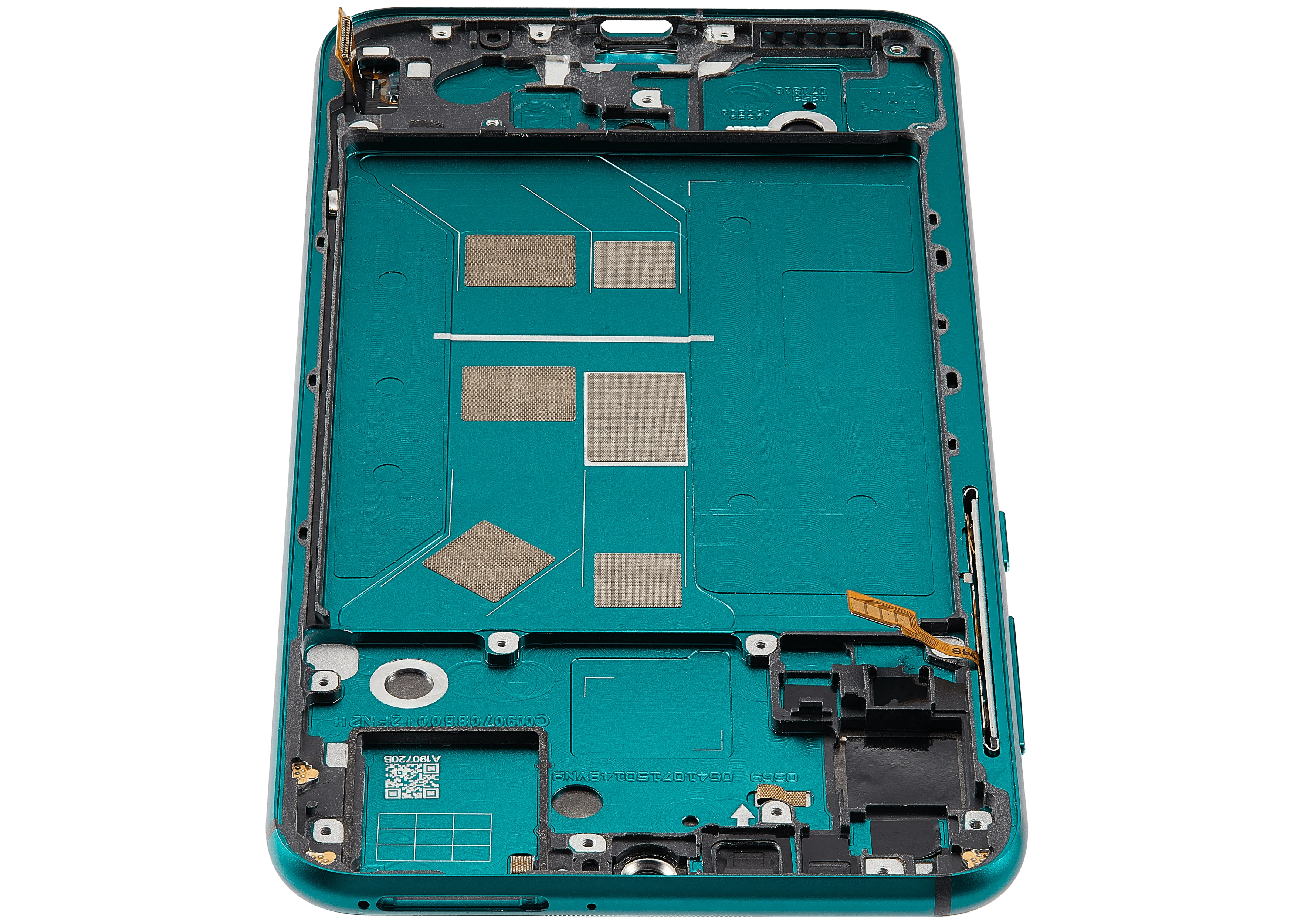 OLED-Display mit Rahmen für Huawei Nova 5 (2019) / Nova 5 Pro (2019) (Refurbished) (Grün)