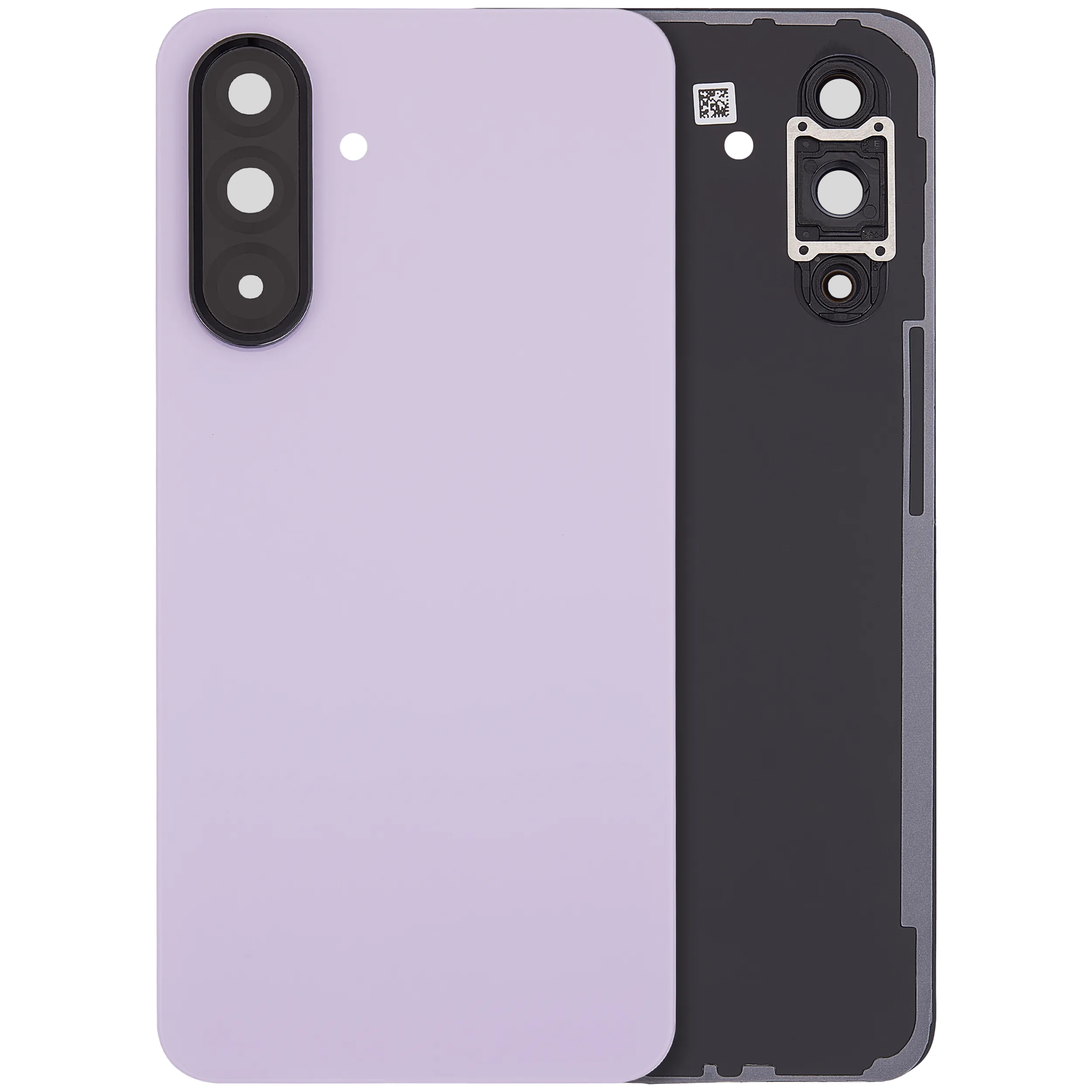 Backcover Glass mit Camera Lens für Samsung Galaxy A36 5G (A366 / 2025) (ohne Logo) (Aftermarket Plus) (Lavender)