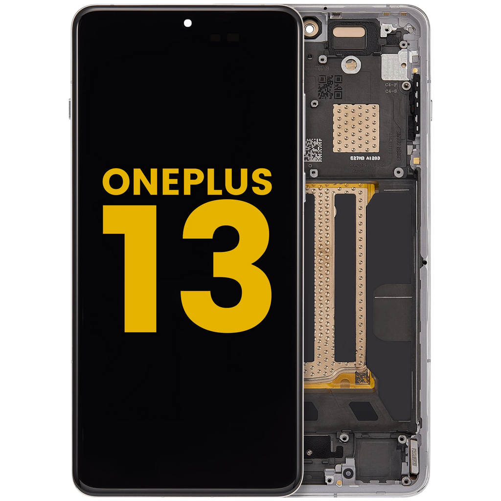 OLED-Display mit Rahmen für OnePlus 13 (Refurbished) (Midnight Ocean)