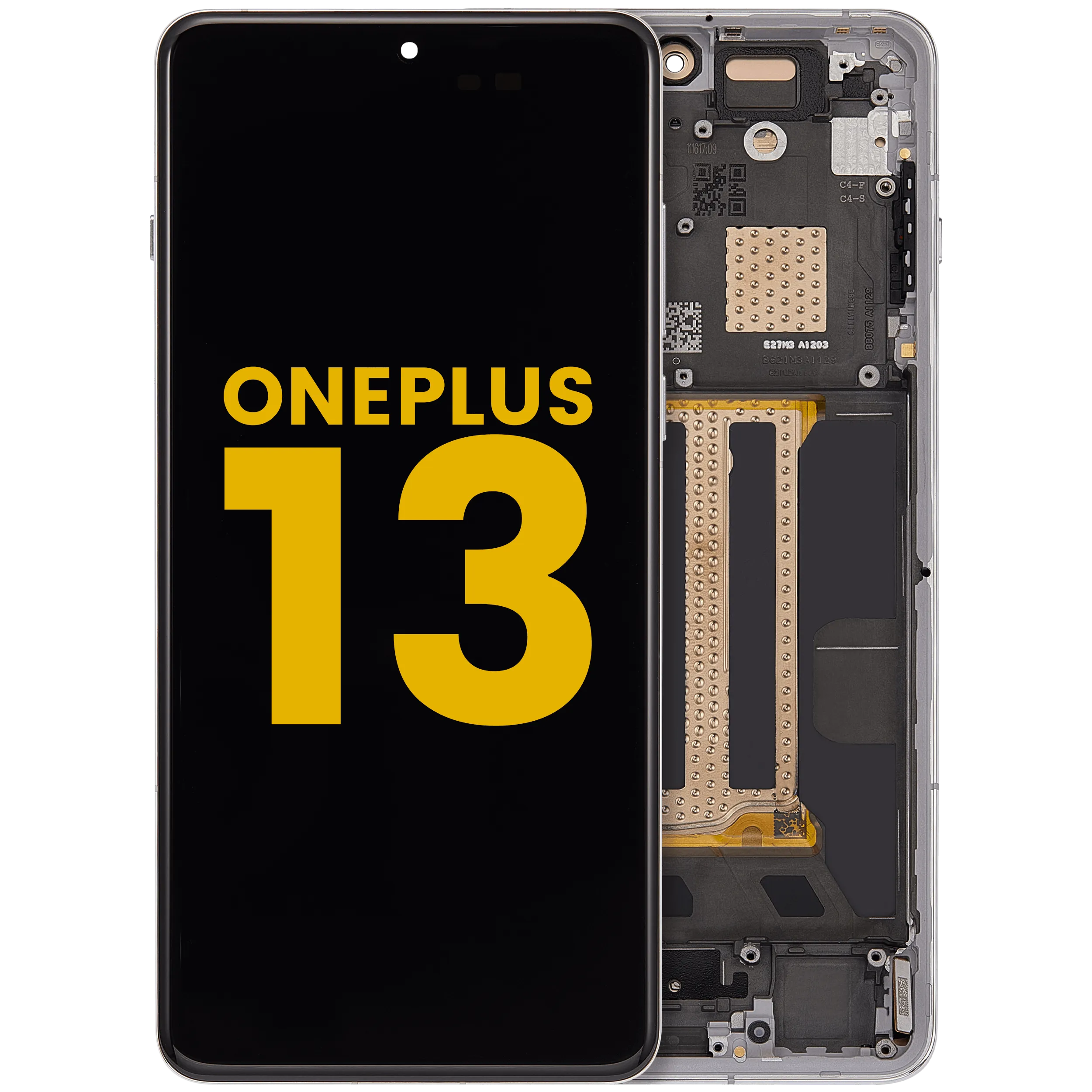 OLED-Display mit Rahmen für OnePlus 13 (Refurbished) (Midnight Ocean)
