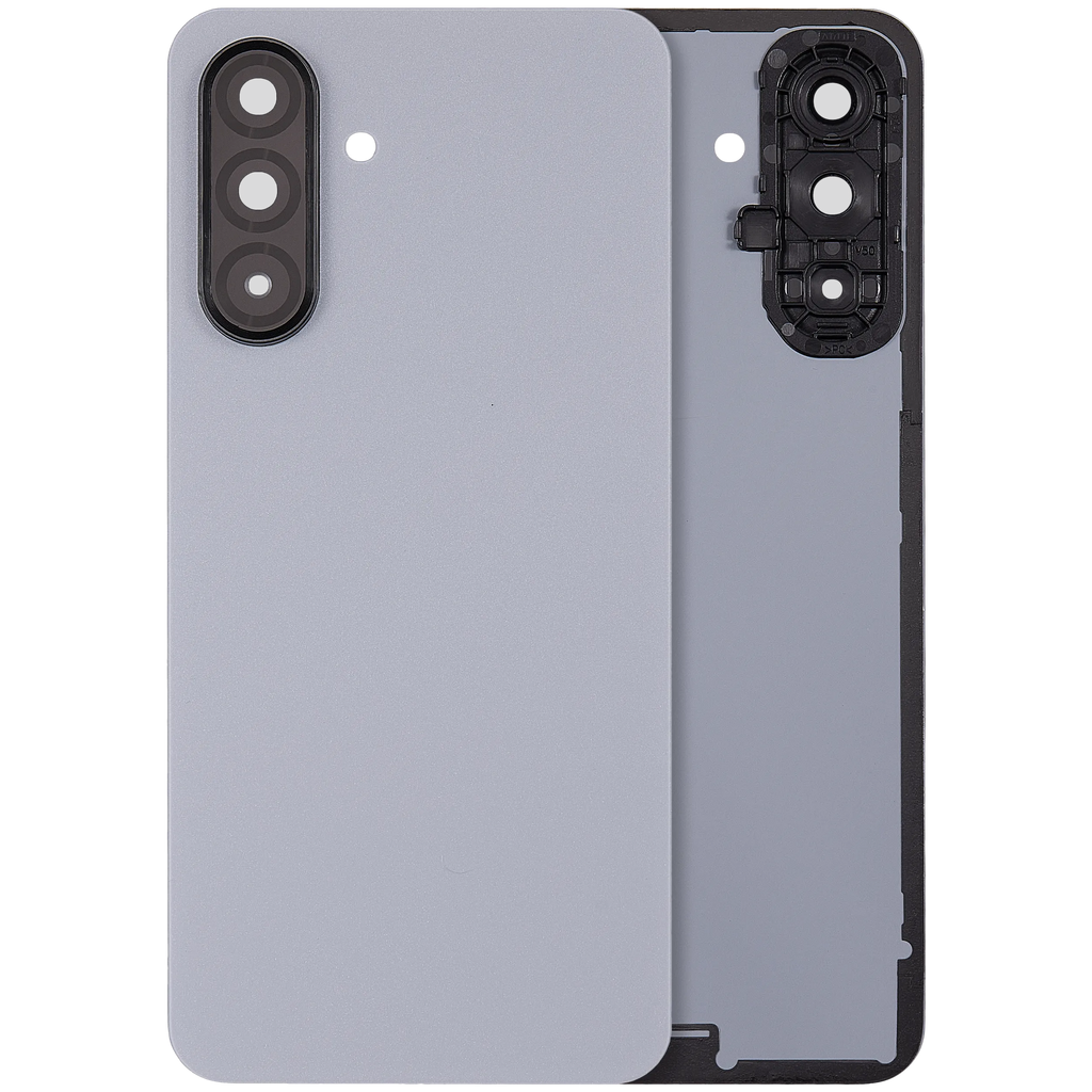 Backcover mit Camera Lens für Samsung Galaxy A17 5G (A176 / 2025) / A17 4G (A175 / 2025) (ohne Logo) (Aftermarket Plus) (Grau)