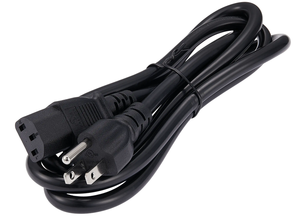 AC Power Cable Cord (C13) für Xbox Series S / Xbox Series X / Xbox 360 (Original) / Original Xbox / PS3 / Computers, Monitors & Printers (US / Canada Version)