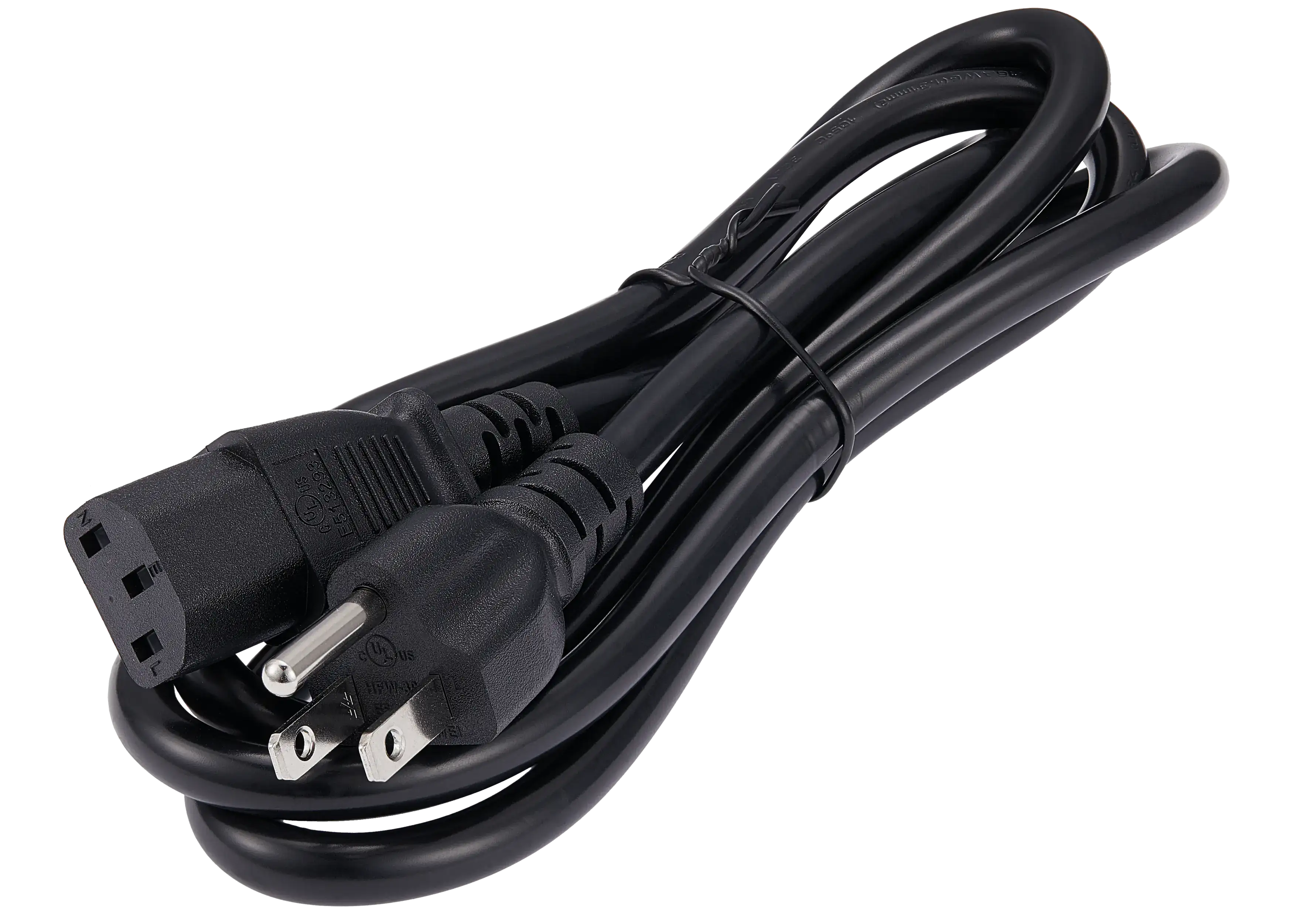 AC Power Cable Cord (C13) für Xbox Series S / Xbox Series X / Xbox 360 (Original) / Original Xbox / PS3 / Computers, Monitors & Printers (US / Canada Version)