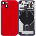 Backcover mit MagSafe Magnet & NFC & Blitz-Flexkabel für iPhone 14 (gebrauchter OEM-Ausbau, Qualität A) (Rot)