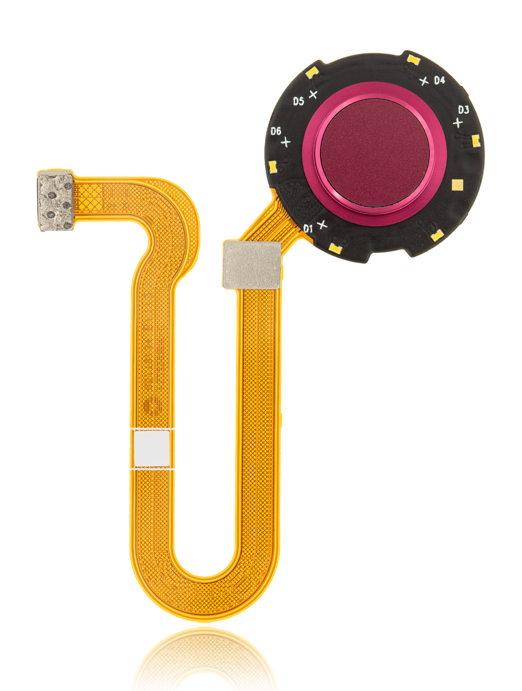Fingerabdrucksensor mit Flexkabel für Motorola One Hyper Magenta OEM