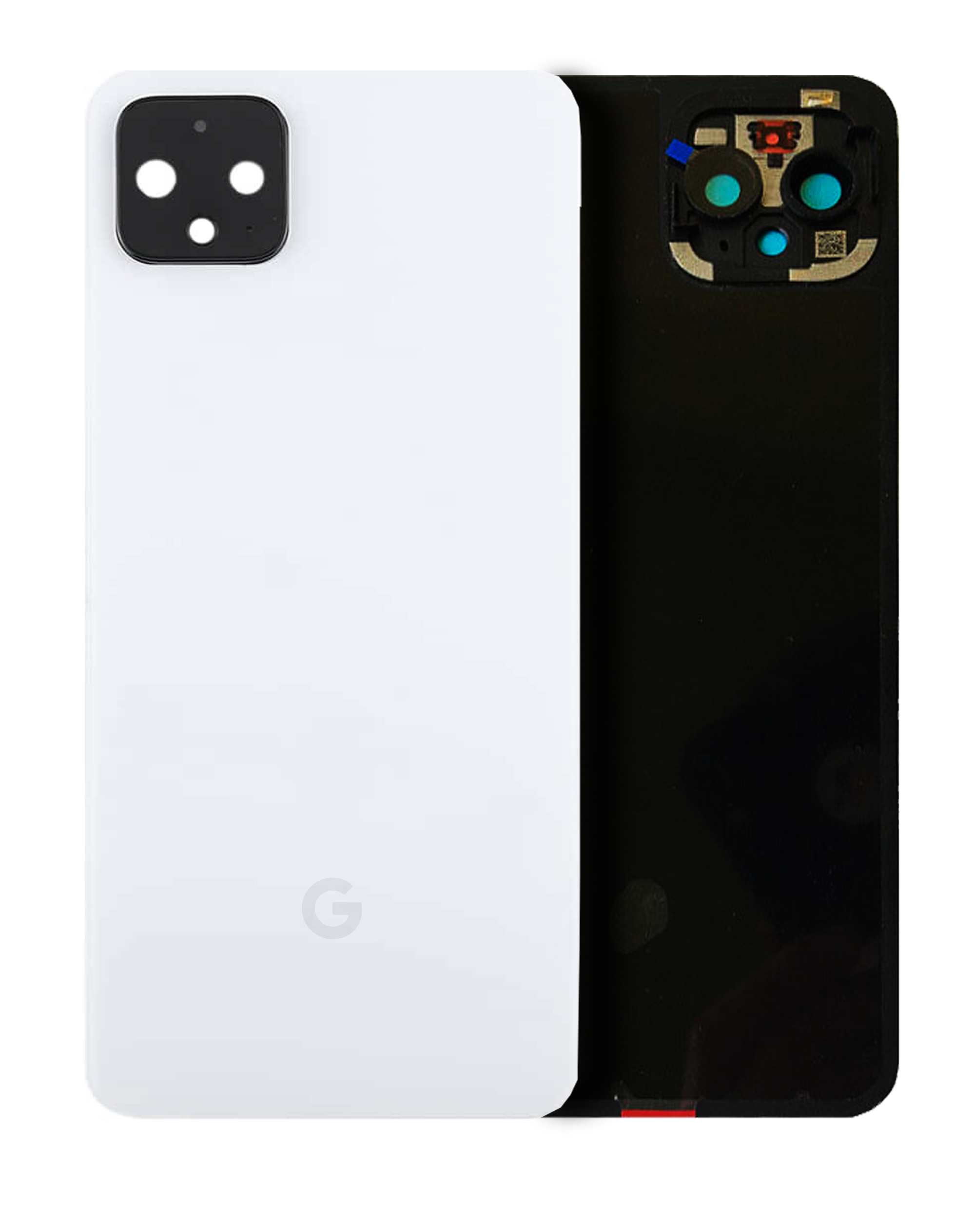 Back Cover for Google Pixel 4 (Original OEM) (Clearly White)