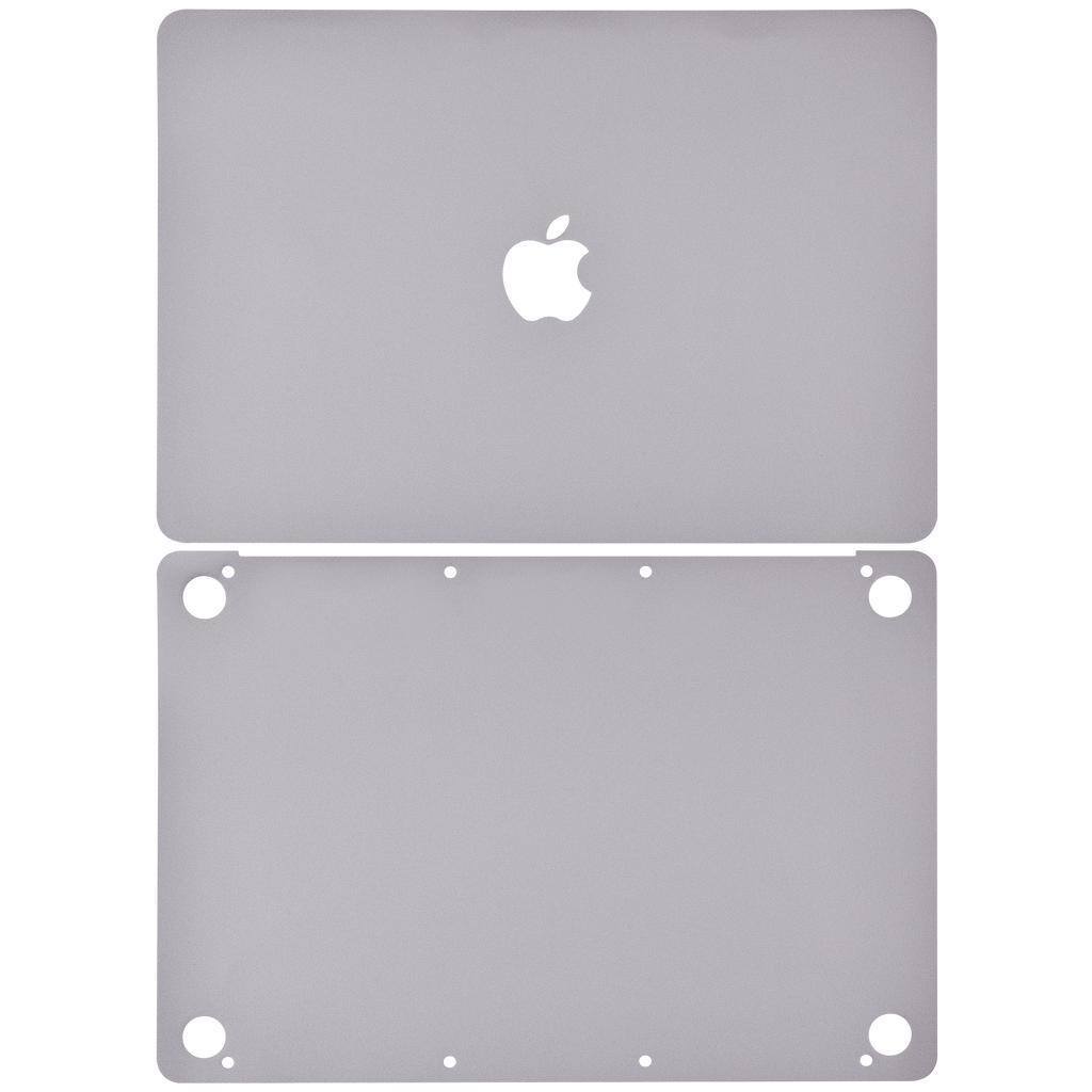 2-in-1 Skin (Top and Bottom) for MacBook 12" A1534 (2015-2017) – Space Gray