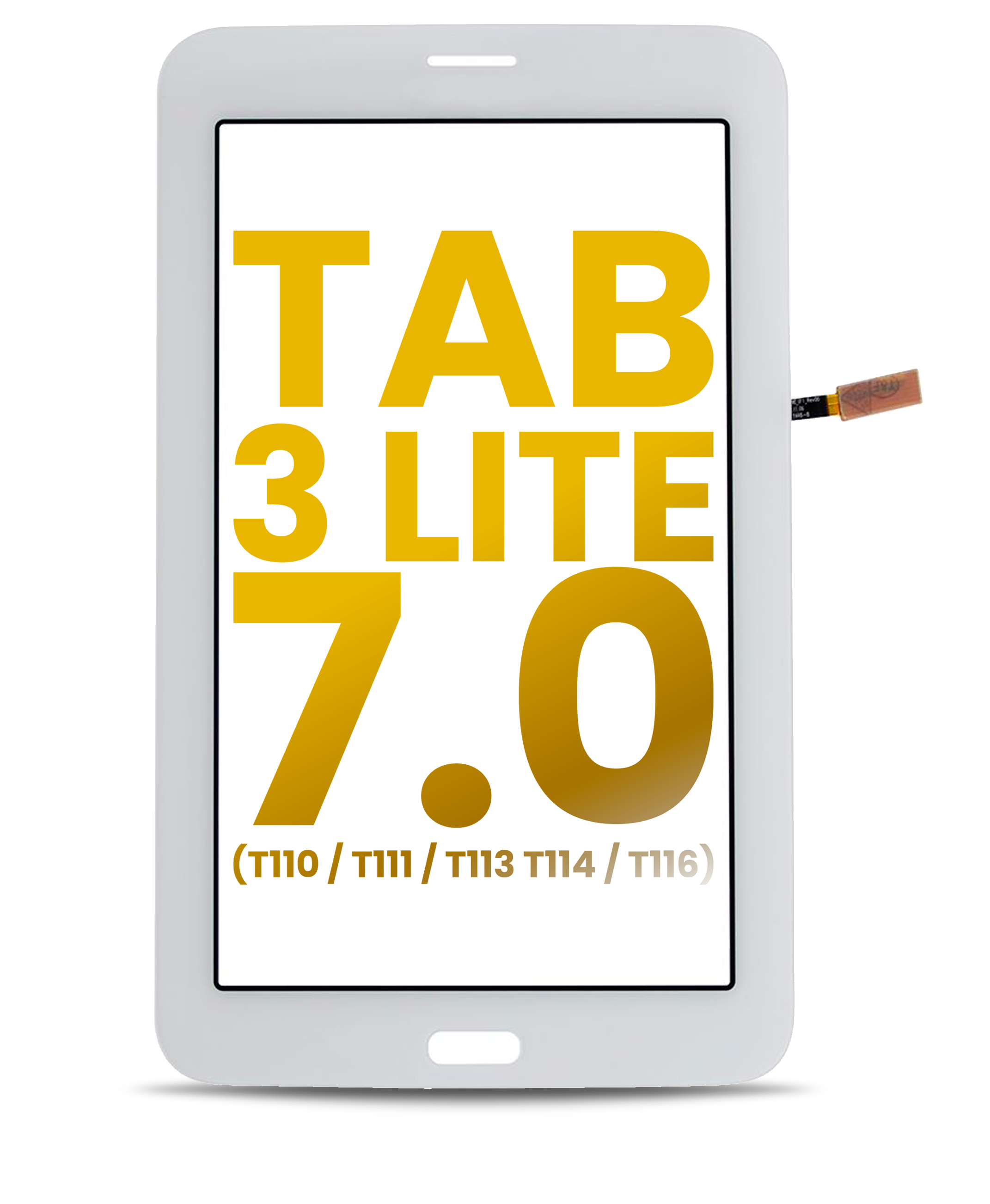 Digitizer Only for Samsung Galaxy Tab 3 Lite 7.0" VE (T113) (White)